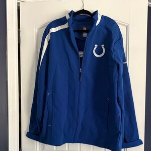NWOT Reebok Blue and White COLTS Team Jacket